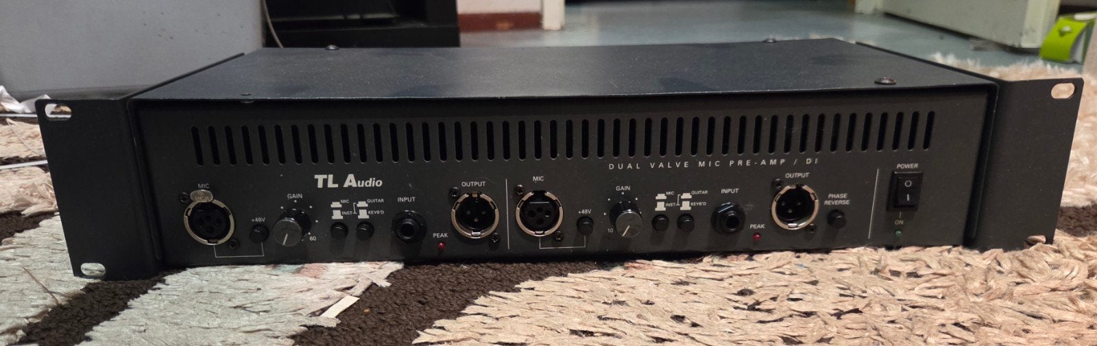 TL Audio Dual Valve Mic Preamp & Di - Vintage Microfoon amp, Ophalen of Verzenden, Gebruikt, Audio