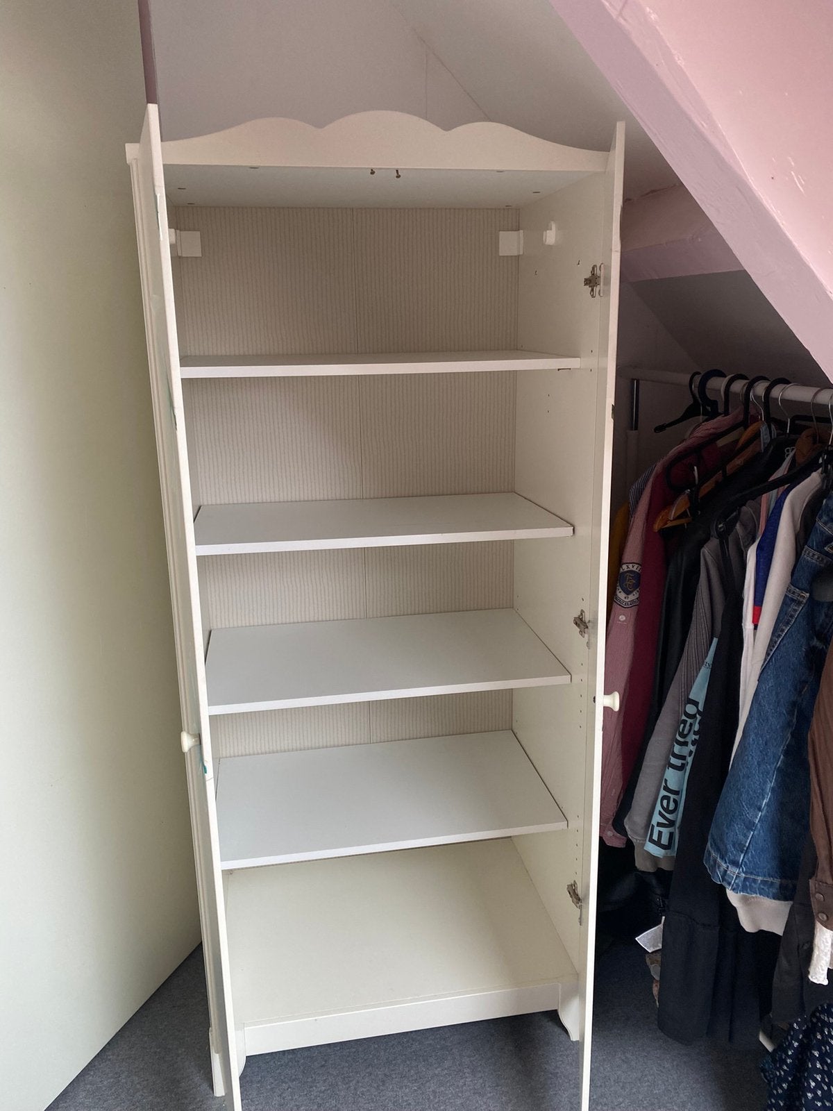 Leuke kleding hang/ legkast, Huis en Inrichting, Kasten | Kledingkasten, Zo goed als nieuw, 150 tot 200 cm, 50 tot 75 cm, 50 tot 100 cm