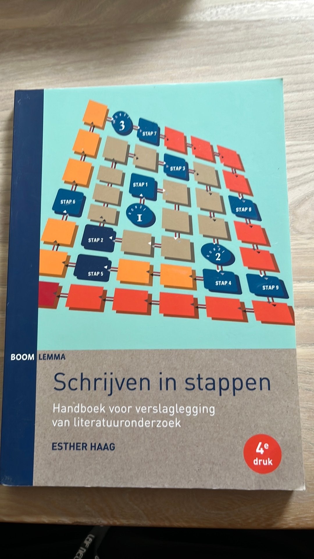 Esther Haag - Schrijven in stappen, Boeken, Wetenschap, Sociale wetenschap, Ophalen of Verzenden, Zo goed als nieuw, Esther Haag