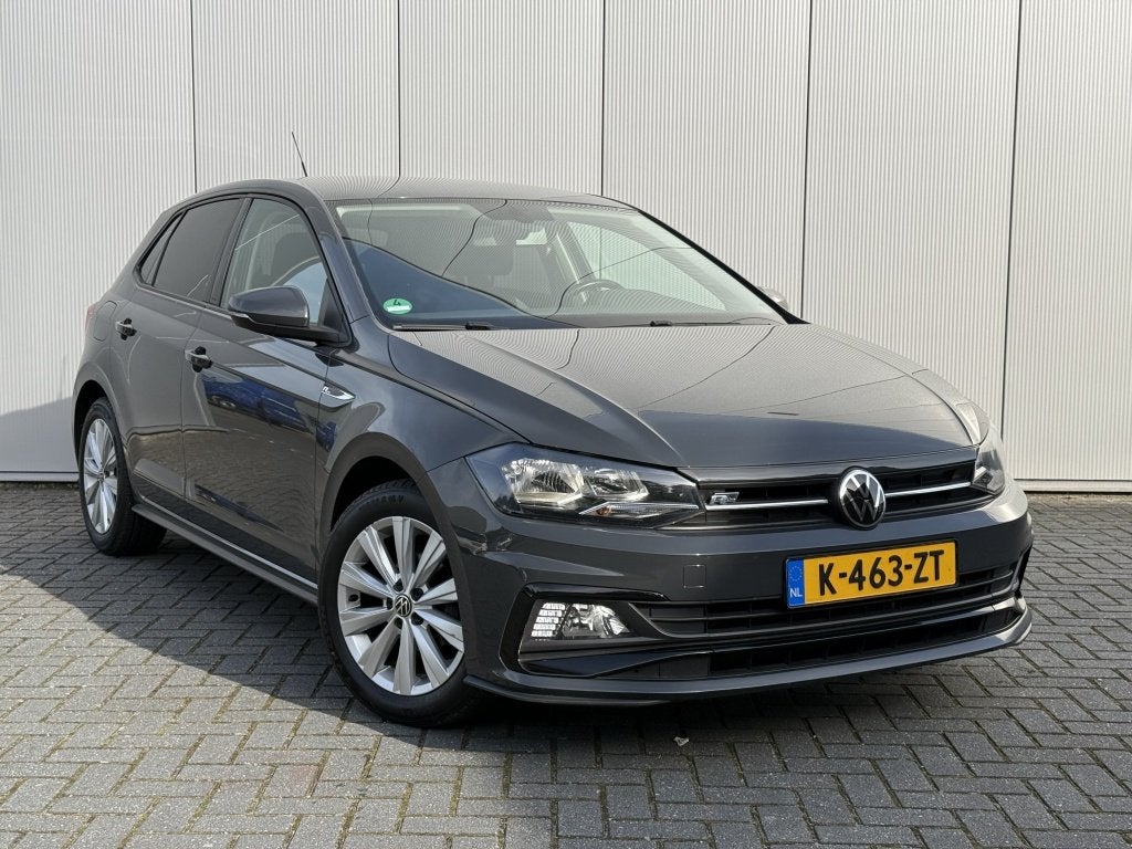 Volkswagen Polo 1.0 TSI R-line Camera Carplay ACC (bj 2021), Auto's, 12 maanden, 1063 kg, Gebruikt, Euro 6