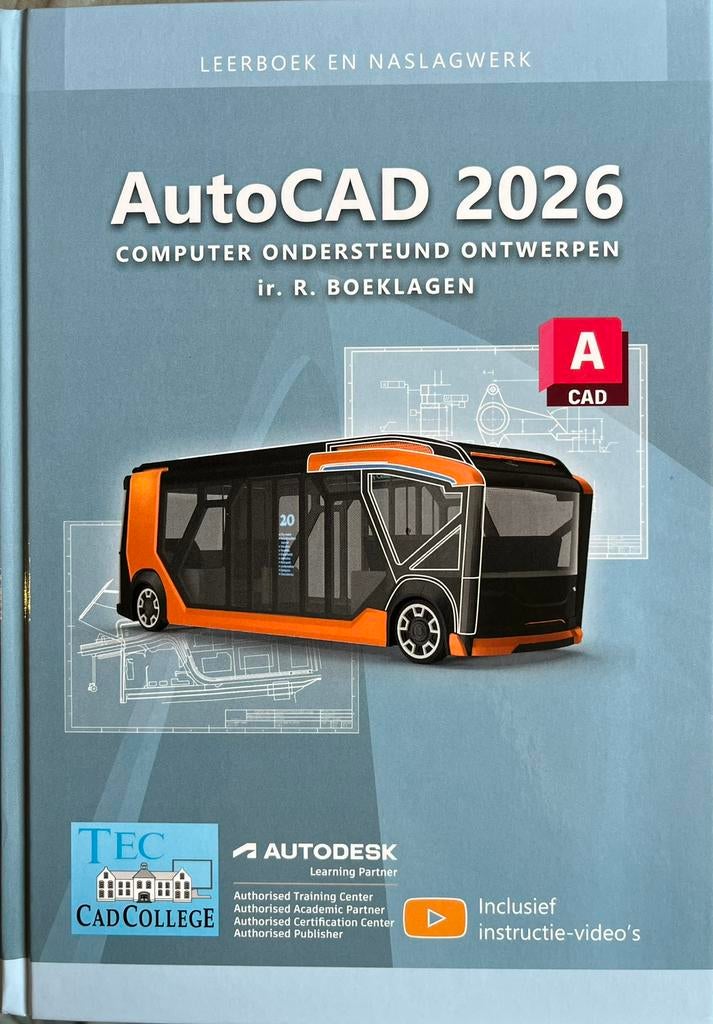 Autocad leerboek 2036, Boeken, Studieboeken en Cursussen, Ophalen of Verzenden, Beta, Nieuw, HBO