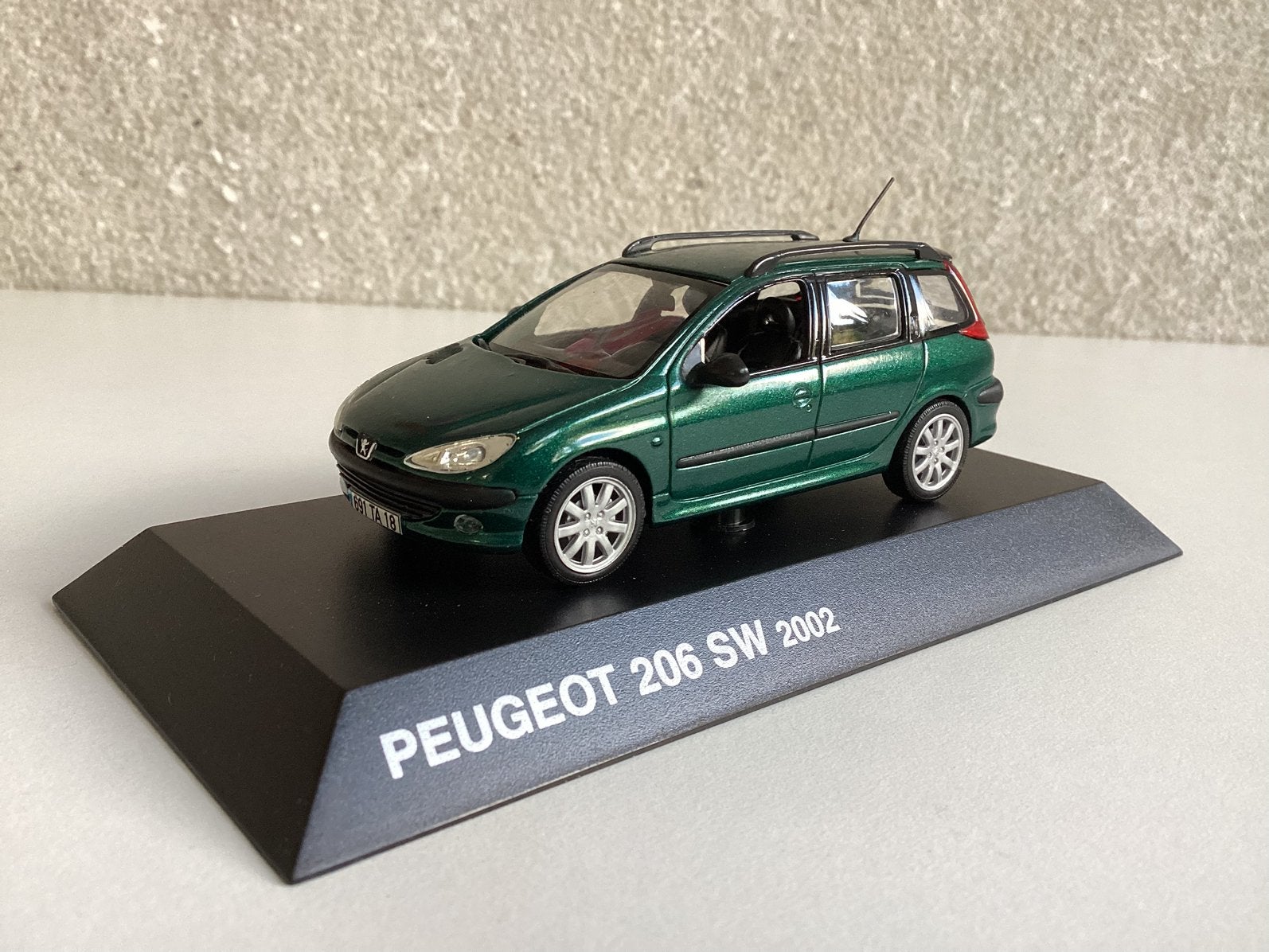 Peugeot 206 SW 1:43 Nieuwstaat, Ophalen of Verzenden, Nieuw, Auto, Overige merken