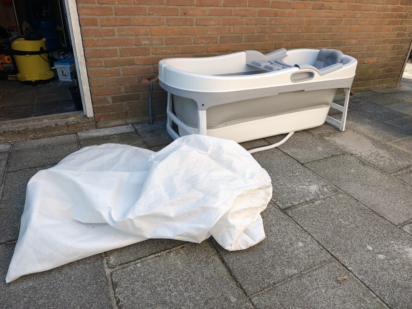 Handig opvouwbaar badje voor volwassenen, Ophalen, Minder dan 100 cm, 25 tot 50 cm, 150 tot 200 cm