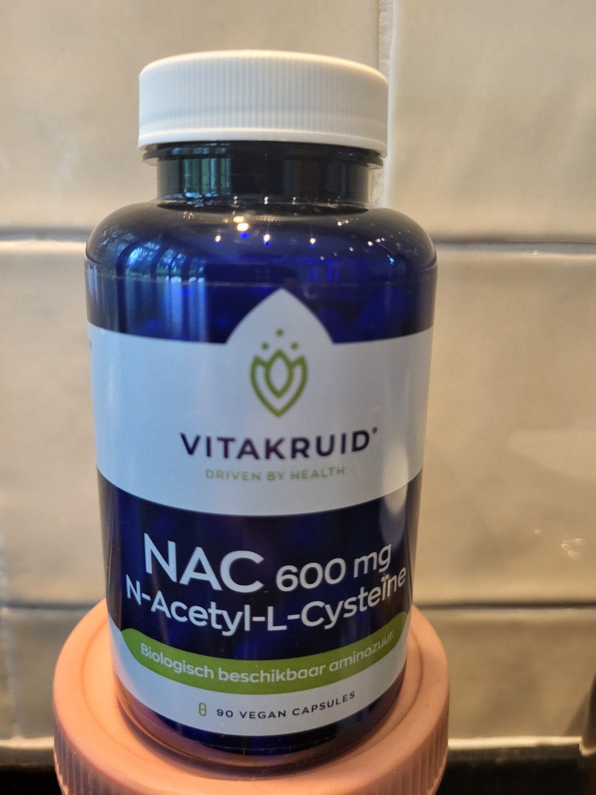Vitakruid NAC 600mg - 90 capsules (ongeopend) tht 01/2027, Ophalen of Verzenden, Nieuw, Overige typen