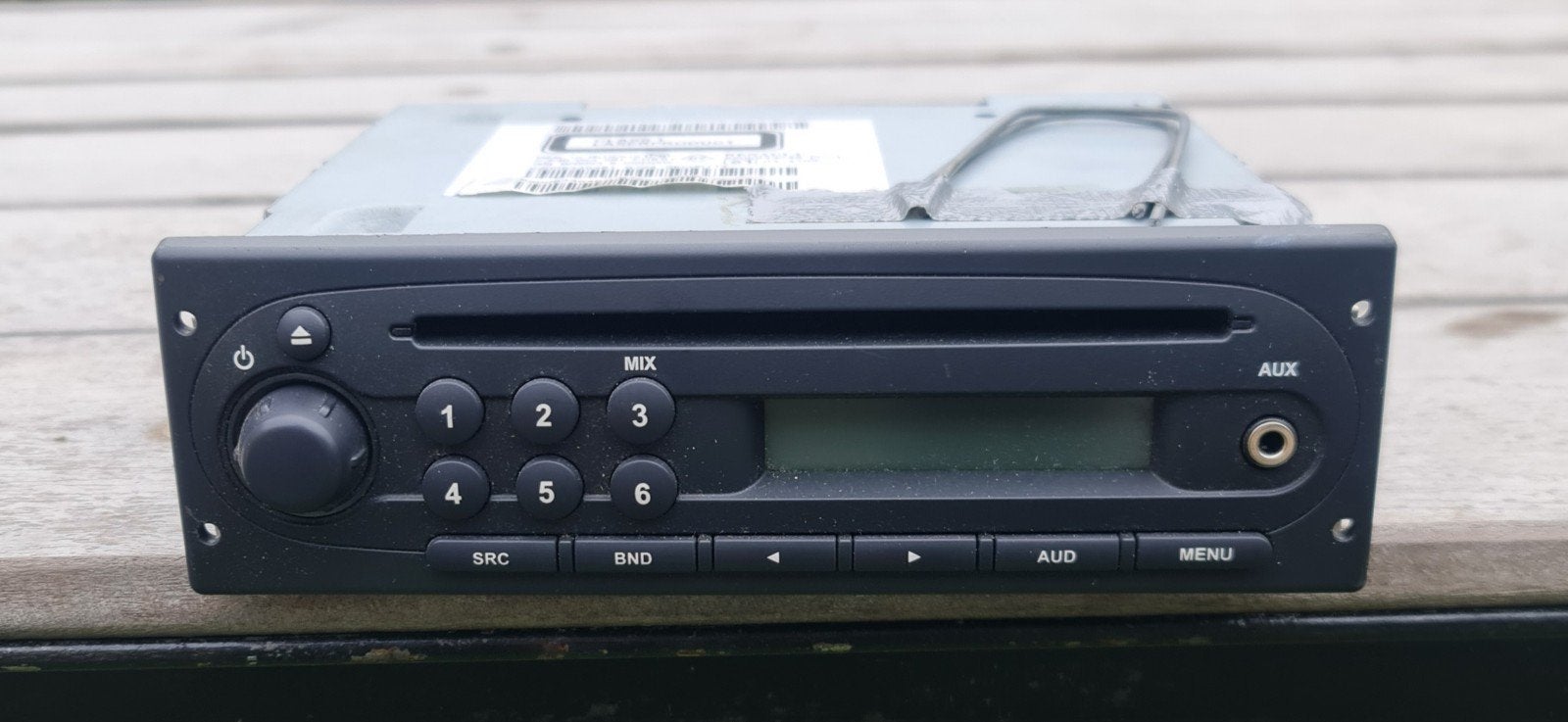 Renault autoradio met CD-speler, Ophalen of Verzenden, Gebruikt