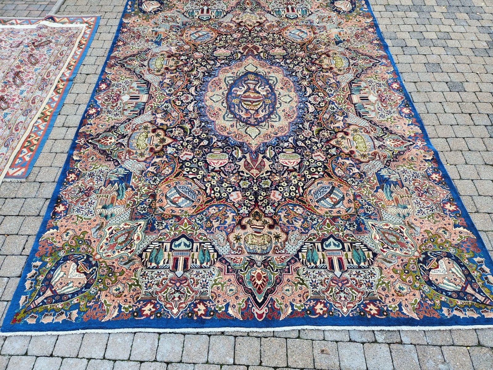Handgeknoopt perzisch tapijt kashmar 386x290
Nieu, Huis en Inrichting, Stoffering | Tapijten en Kleden, Info@SlatsAntiek.nl, Perzisch