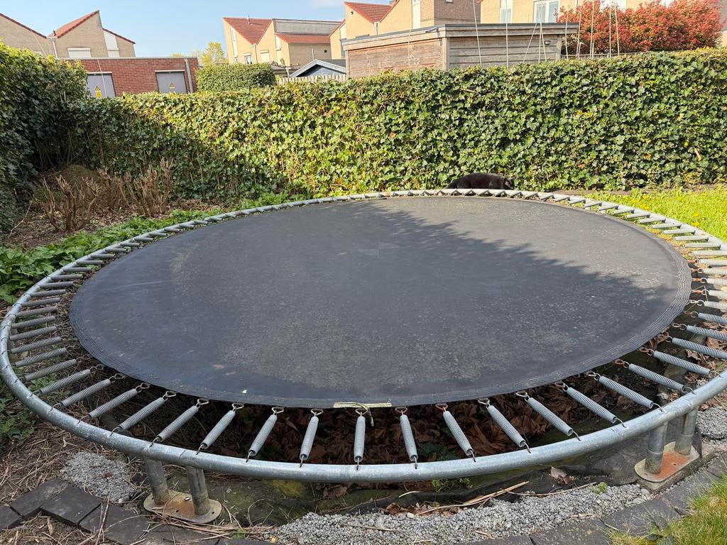 Berg in-ground trampoline gratis afhalen, Ophalen, Gebruikt