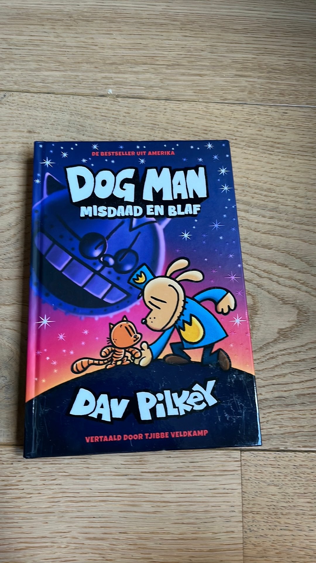 Dav Pilkey - Misdaad en blaf. Dog Man, Gelezen, Fictie algemeen, Ophalen of Verzenden, Dav Pilkey