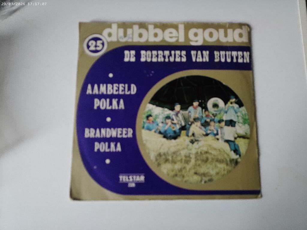 De Boertjes van Buuten - Aambeeld Polka / Brandweer Polka, Gebruikt, 7 inch, Single, Ophalen of Verzenden