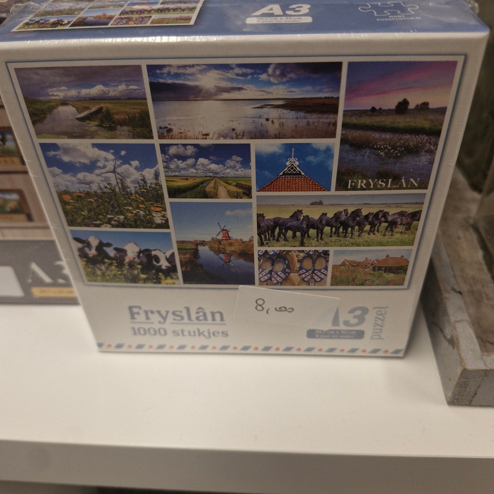 Legpuzzel Fryslân 1000 stukjes, Ophalen of Verzenden, 500 t/m 1500 stukjes, Nieuw, Legpuzzel
