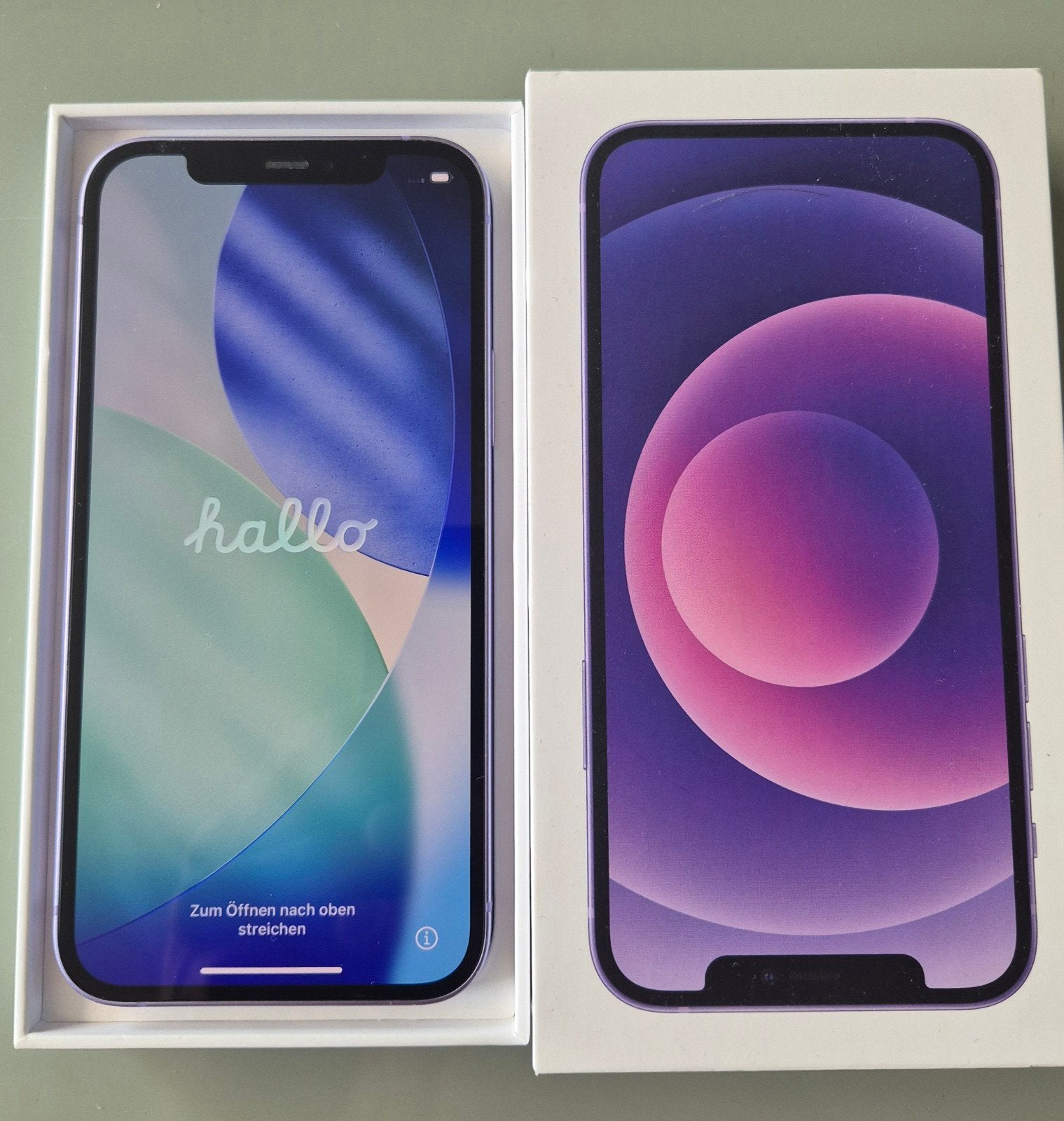 Apple iPhone 12, Telecommunicatie, Mobiele telefoons | Apple iPhone, Ophalen, Paars, Zo goed als nieuw, IPhone 12