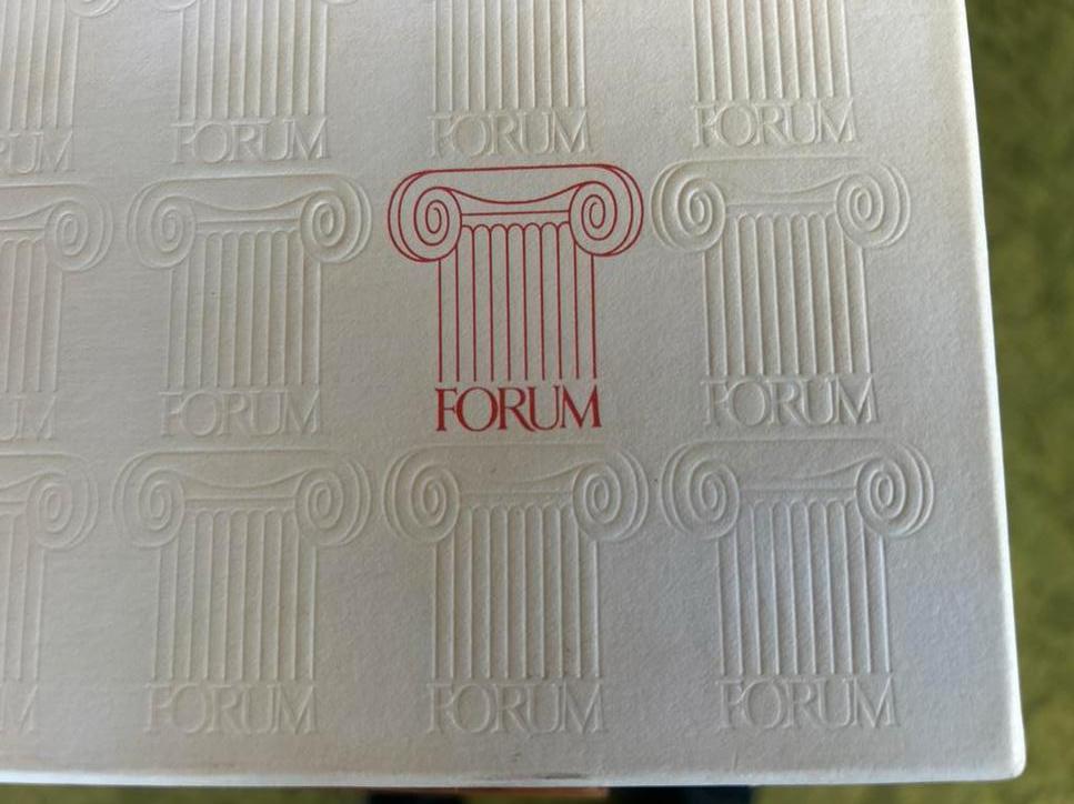 Luxe vintage briefpapier set – FORUM – nieuw & compleet, Antiek en Kunst, Curiosa en Brocante, Ophalen of Verzenden