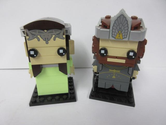 40632 Brickheadz, Aragorn and Arwen, Lord of the Rings, BrickHeadz, Lego, Ophalen of Verzenden, Zo goed als nieuw
