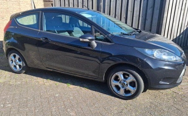 Ford Fiësta 1.25 44KW 3DR 2011 Zwart, Auto's, Ford, Fiësta, Benzine, B, Hatchback, Handgeschakeld, Origineel Nederlands, Zwart