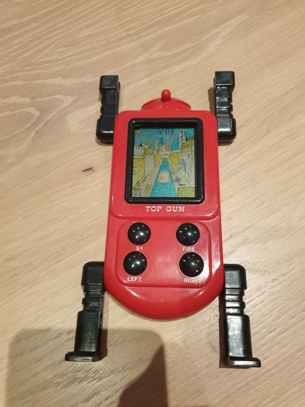 Vintage Top Gun Handheld LCD Game - Jaren '80 Retro Gaming, Ophalen of Verzenden, Overige merken, Gebruikt