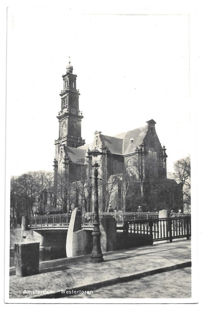 AK Amsterdam - Westertoren, Verzenden, 1940 tot 1960, Noord-Holland