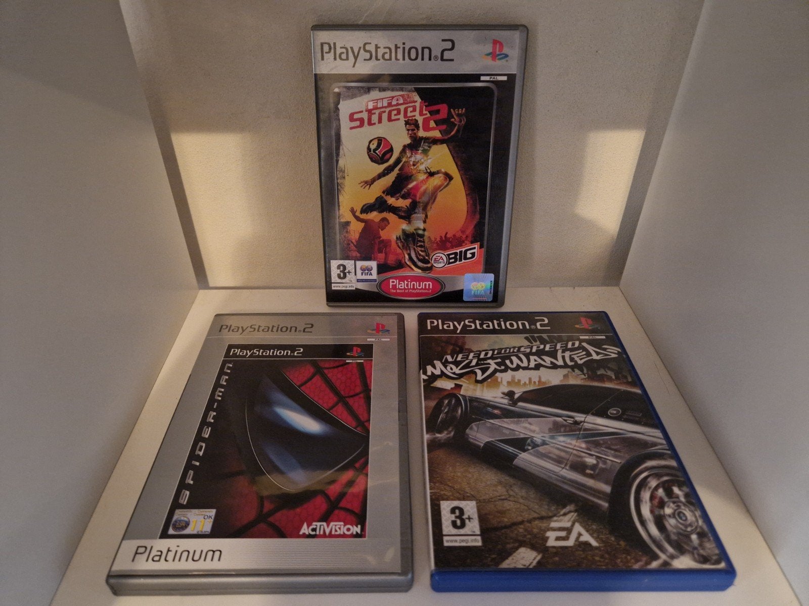 3 Ps 2 Games, 1 speler, Ophalen of Verzenden, Zo goed als nieuw