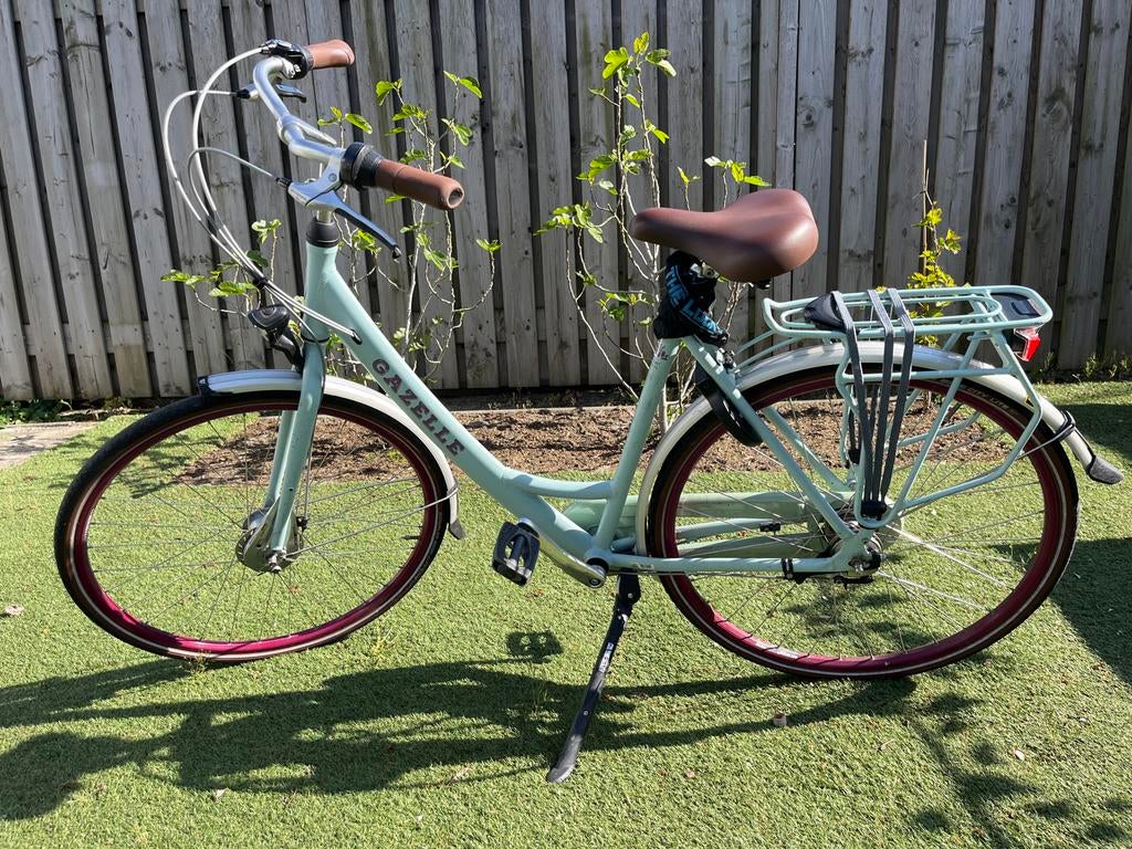 Gazelle Damesfiets - Esprit, Ophalen, (Extra) lage instap, Velgrem, Zo goed als nieuw