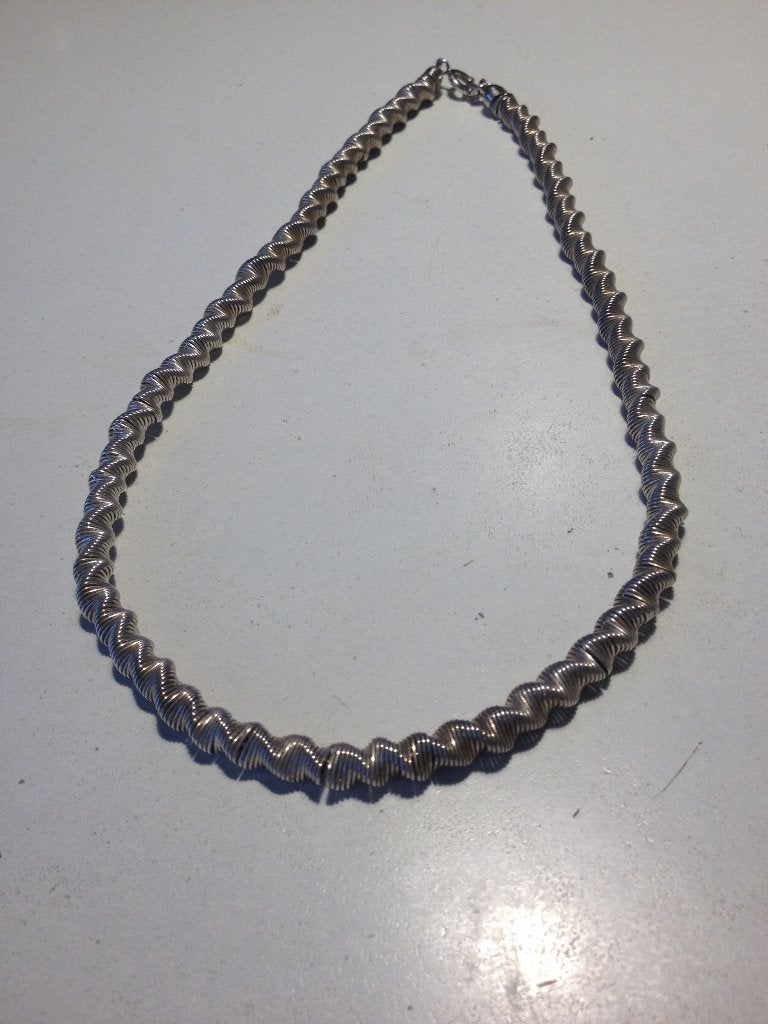 antieke zilveren ketting, Verzenden, Zilver, Ketting