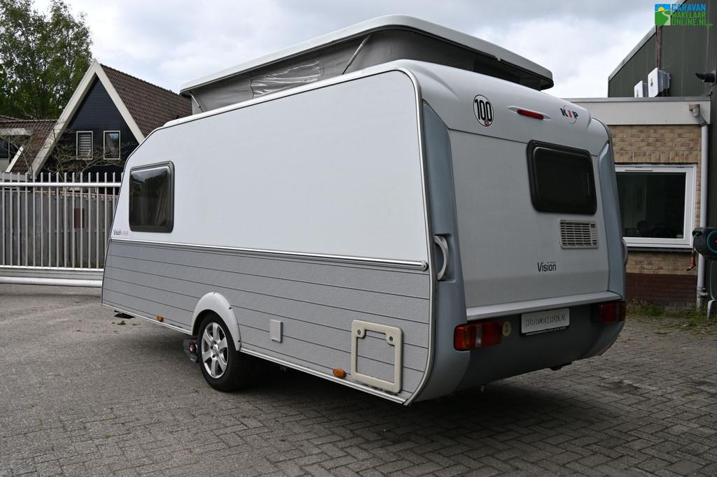 Kip Vision 41 EKR |Mover|Luifel|Hefdak|Lengteslaper|BOVAG25, Caravans en Kamperen, Caravans, Standaardzit, Kip, Tot en met 2, Bedrijf