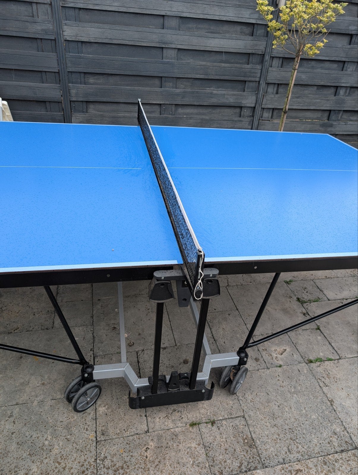 Tafeltennistafel outdoor, Sport en Fitness, Tafeltennis, Ophalen, Zo goed als nieuw, Tafel Outdoor