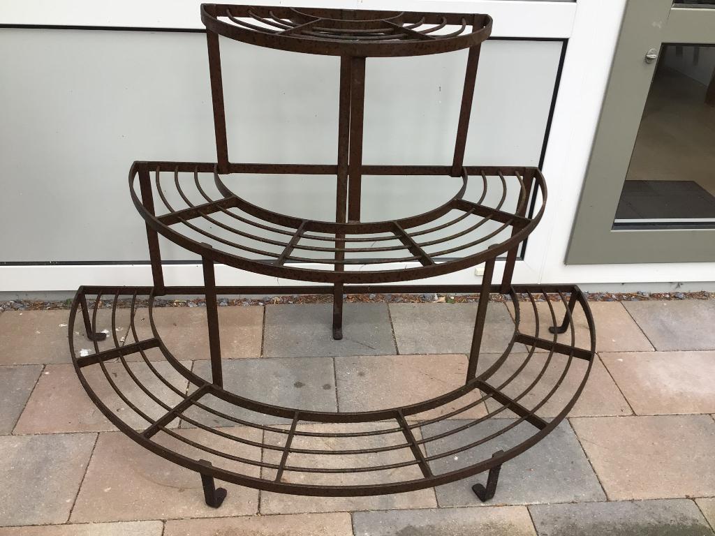 Plantenrek cq etagere, Tuin en Terras, Bloembakken en Plantenbakken, Ophalen, Gebruikt, 100 cm of meer, Balkon
