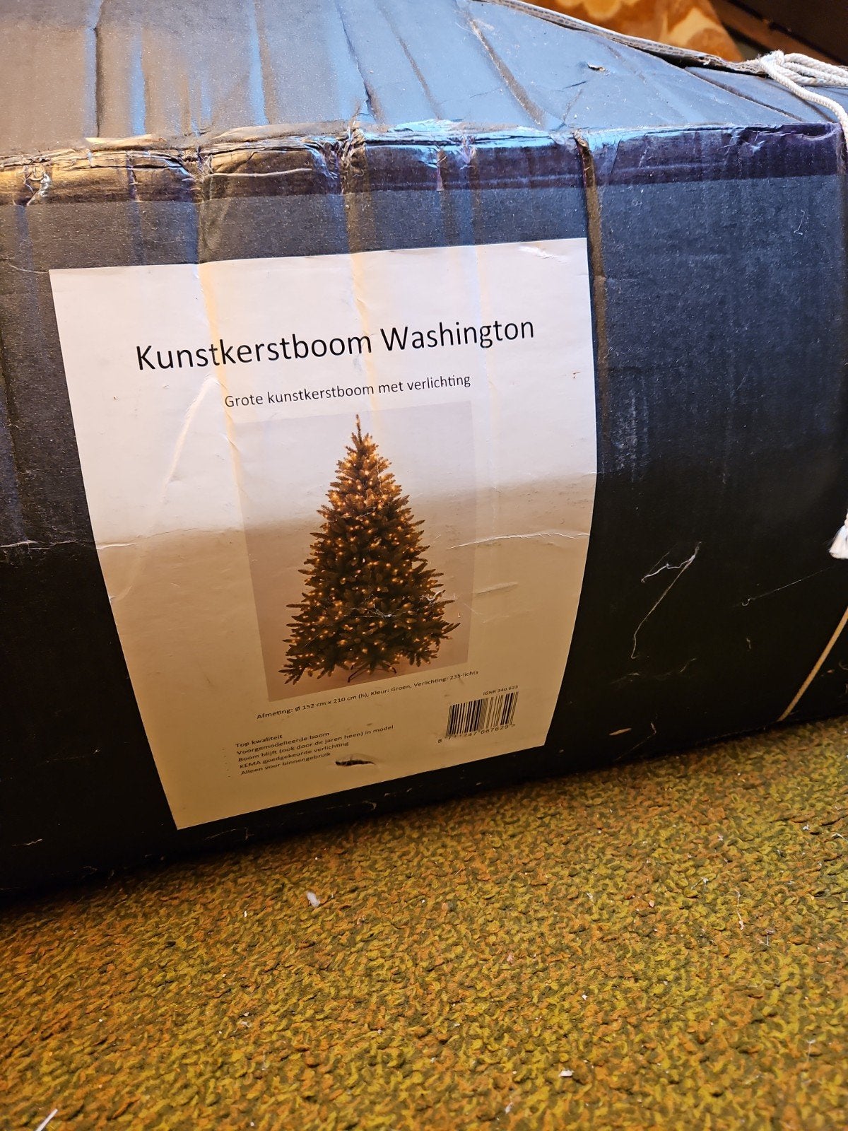 kunstkersboom, Ophalen, Gebruikt