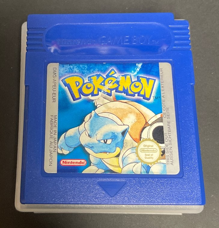 Pokémon Blauw voor Nintendo Game Boy (incl. opbergdoos), Verzenden, 1 speler, Zo goed als nieuw, Role Playing Game (Rpg)