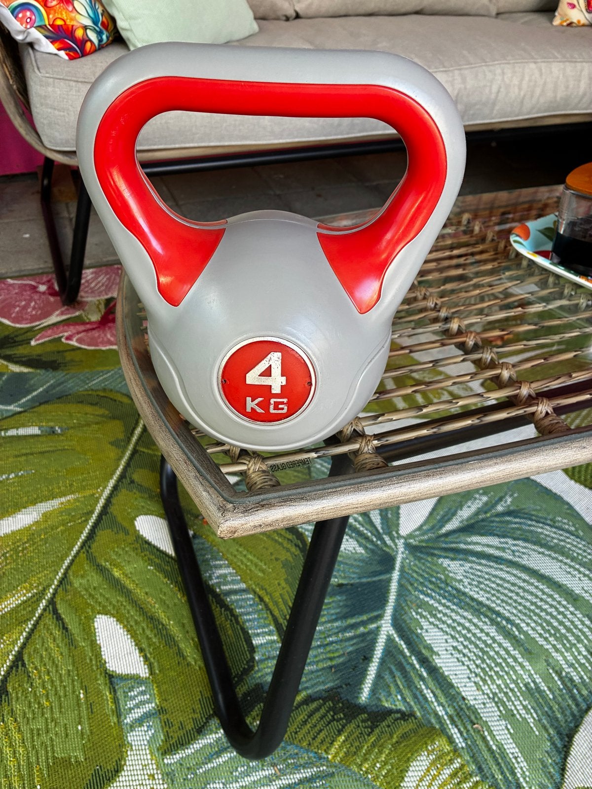 Kettlebell 4 kg - Ideaal voor thuistraining, Ophalen, Gebruikt, Armen, Kettlebell