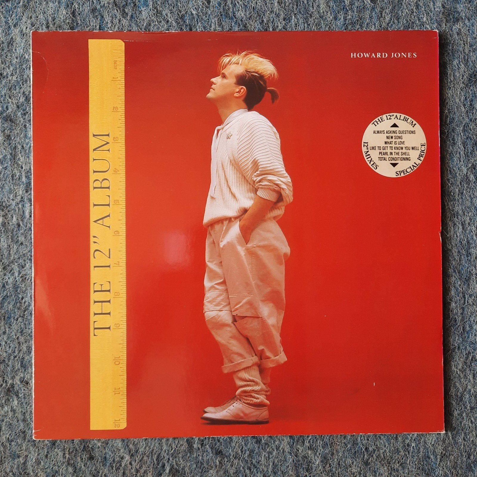 LP Howard Jones - The 12" Album, LP, Ophalen of Verzenden, Zo goed als nieuw, 12 inch