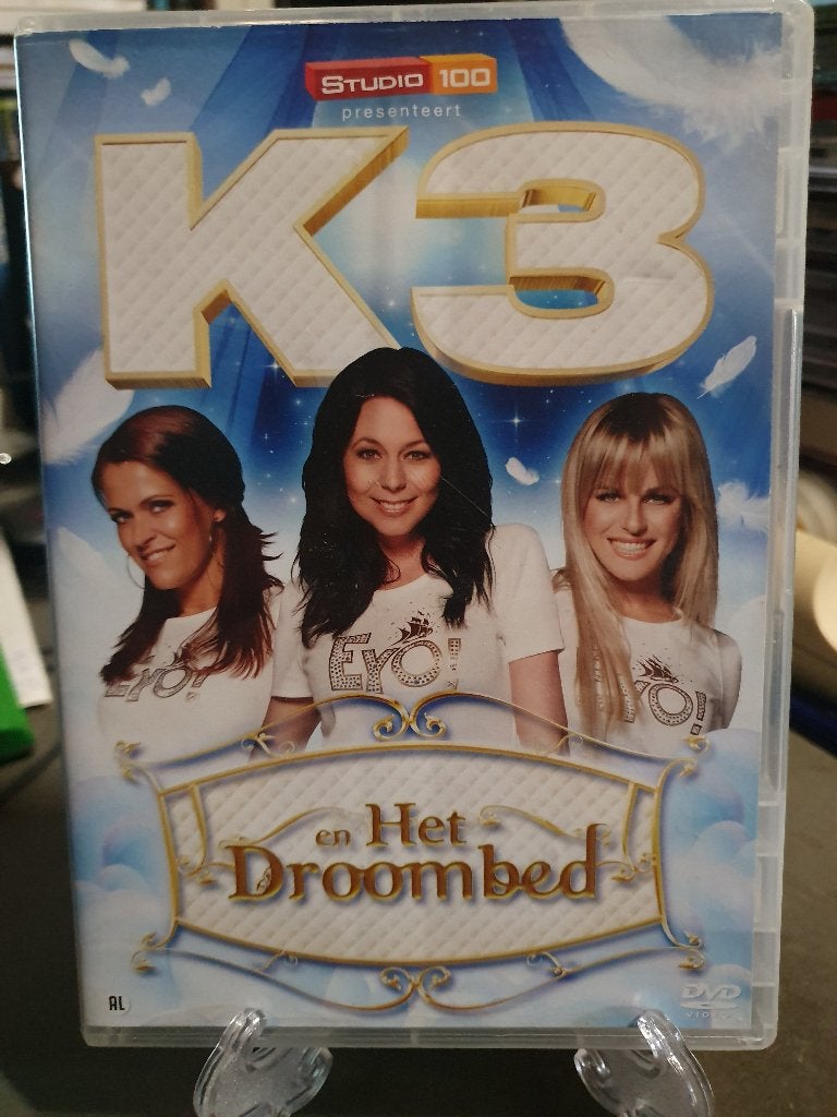 K3 - Het Droombed (DVD), Cd's en Dvd's, Dvd's | Kinderen en Jeugd, Alle leeftijden, Ophalen, Zo goed als nieuw