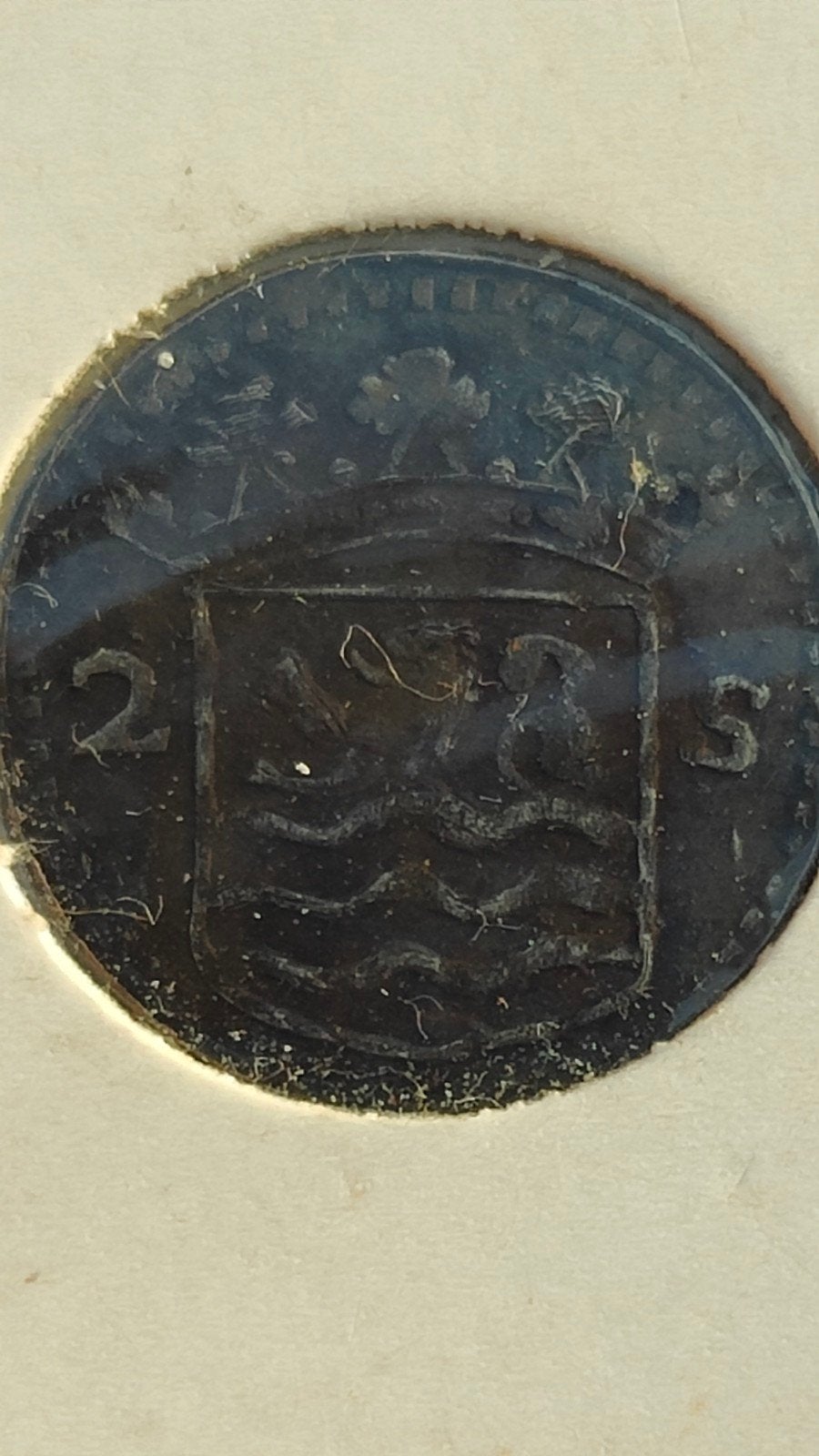 Zeldzame Zeeuwse munt uit 1745 - 2 stuiver, Vóór koninkrijk, Zilver, Losse munt, Overige waardes
