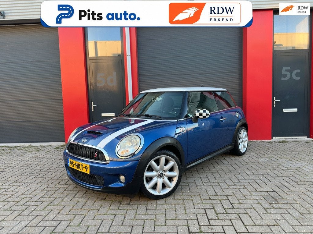 Mini 3-Deurs 1.6 Cooper S Chili Automaat, Auto's, Mini, Gebruikt, 4 cilinders, Leder en Stof, Bedrijf