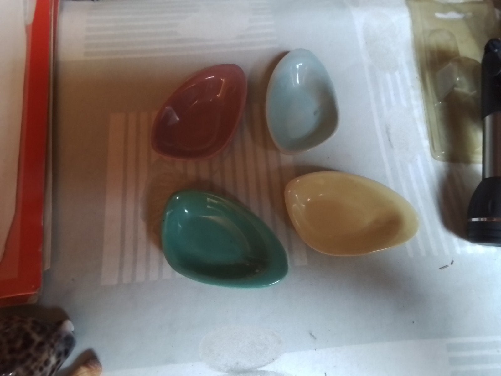 pinda schaaltjes 4 stuks, Verzamelen, Retro, Ophalen of Verzenden, Huis en Inrichting