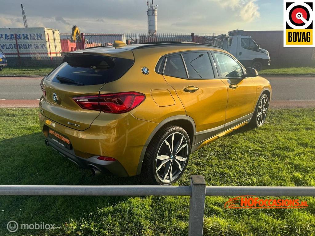 BMW X2 2.0i sDrive High Executive M SPORT/PANO/SFEER/20''LMV, Auto's, 1998 cc, Gebruikt, Zwart, Met garantie (alle)
