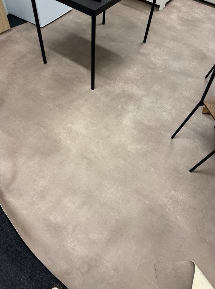 Nieuwe vinyl vloer 4m x 3,5m, Ophalen, Beige, Nieuw, Vinyl