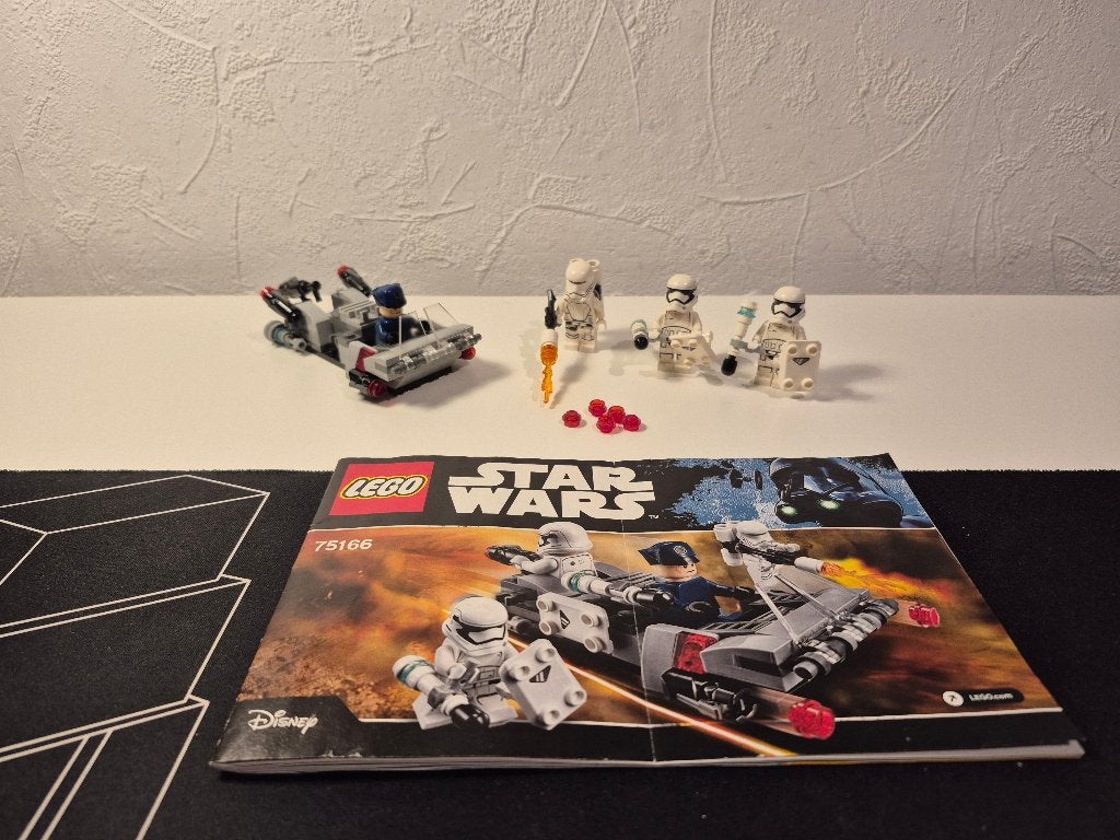 Lego Star Wars 75166 First Order Transport Speeder Battle, Kinderen en Baby's, Speelgoed | Duplo en Lego, Gebruikt, Star Wars
