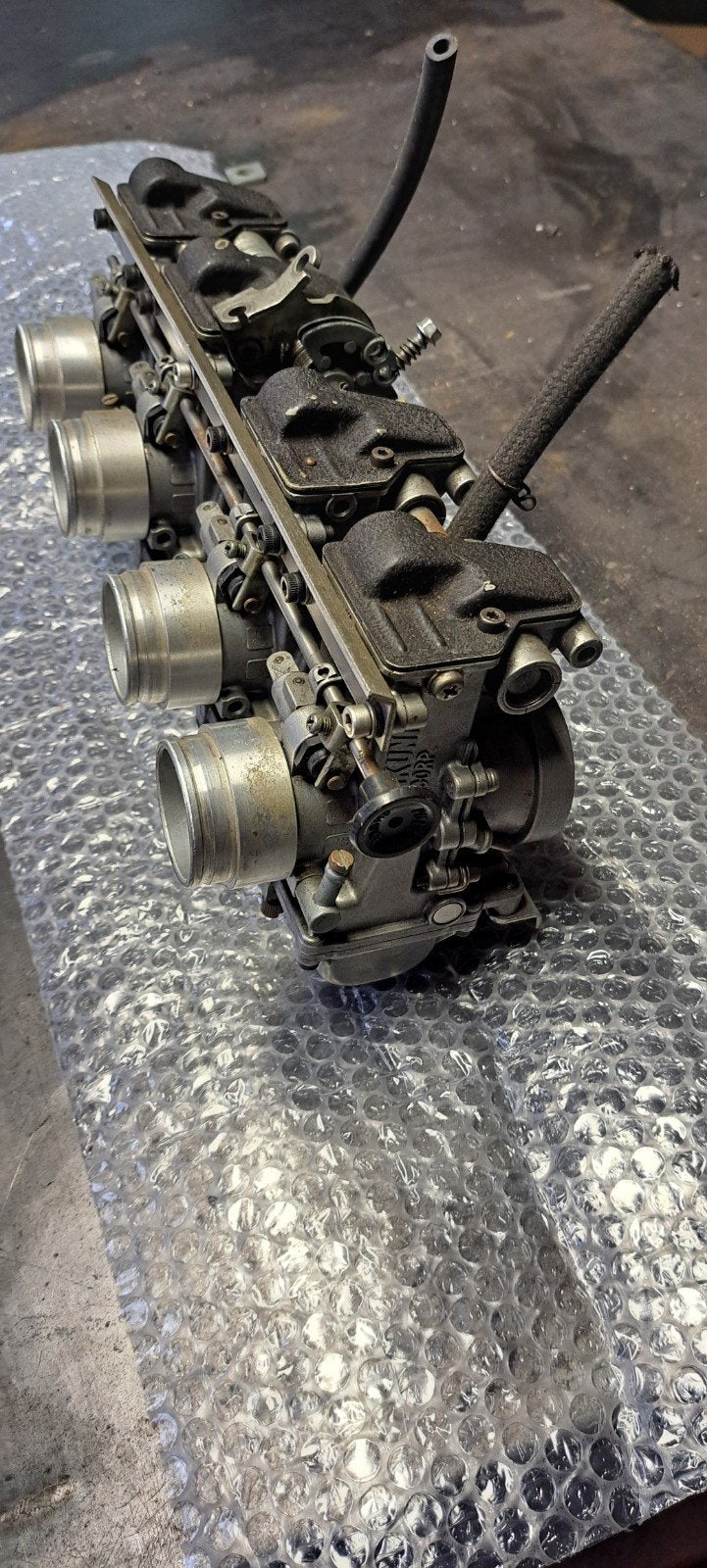 Mikuni RS 38 mm vlakschuif carburateurs, Ophalen of Verzenden, Gebruikt