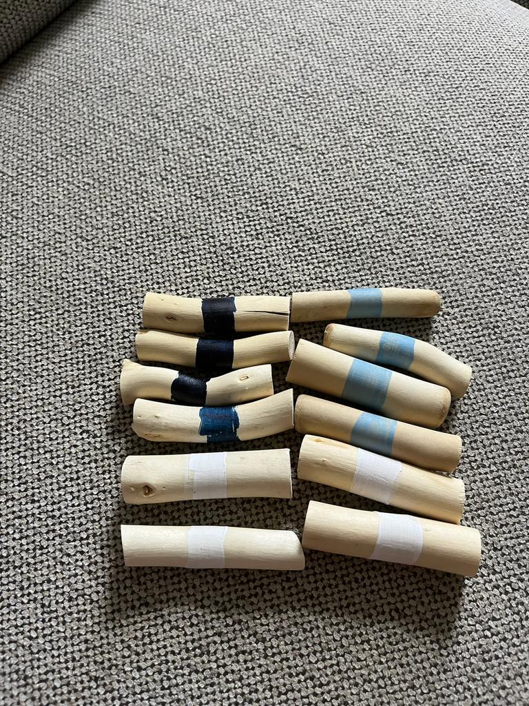 Te koop: deco houtjes van Rivièra Maison, Huis en Inrichting, Woonaccessoires | Overige, Ophalen of Verzenden, Nieuw