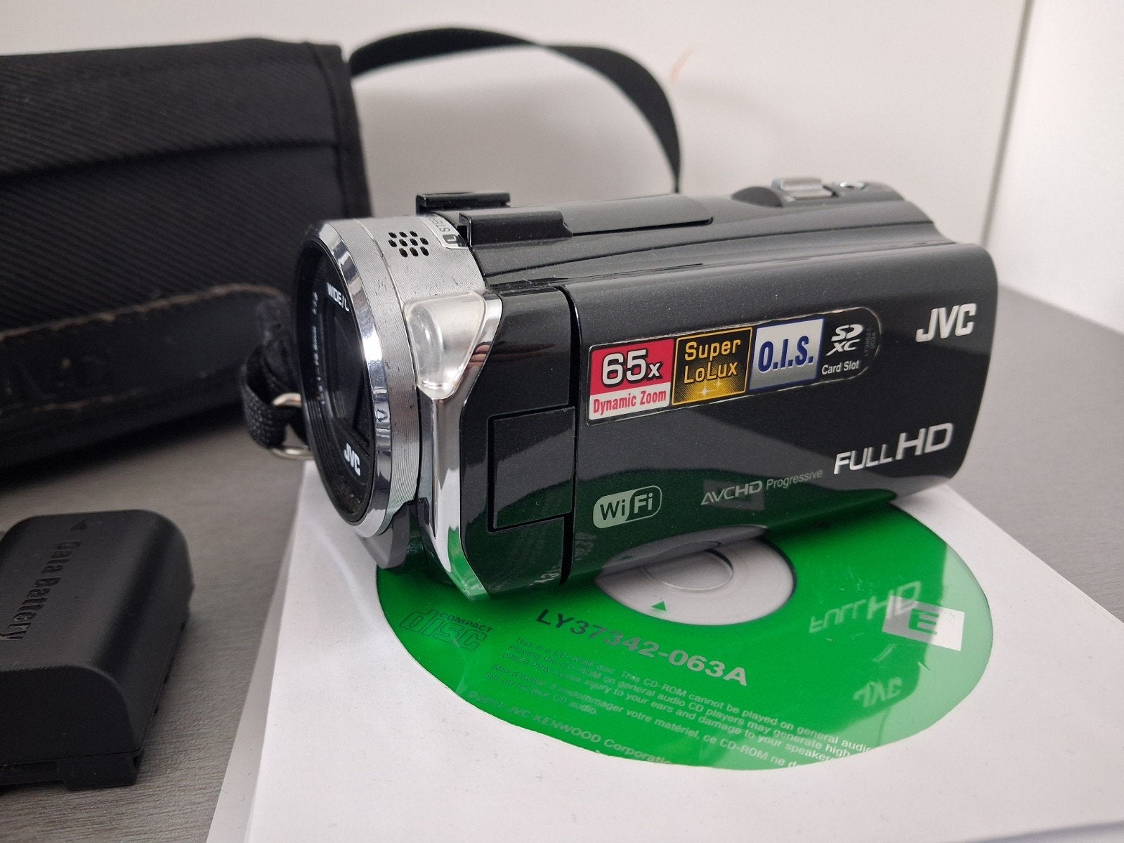 JVC Everio Full HD Camcorder, Full HD, JVC, 20x of meer, Overige soorten