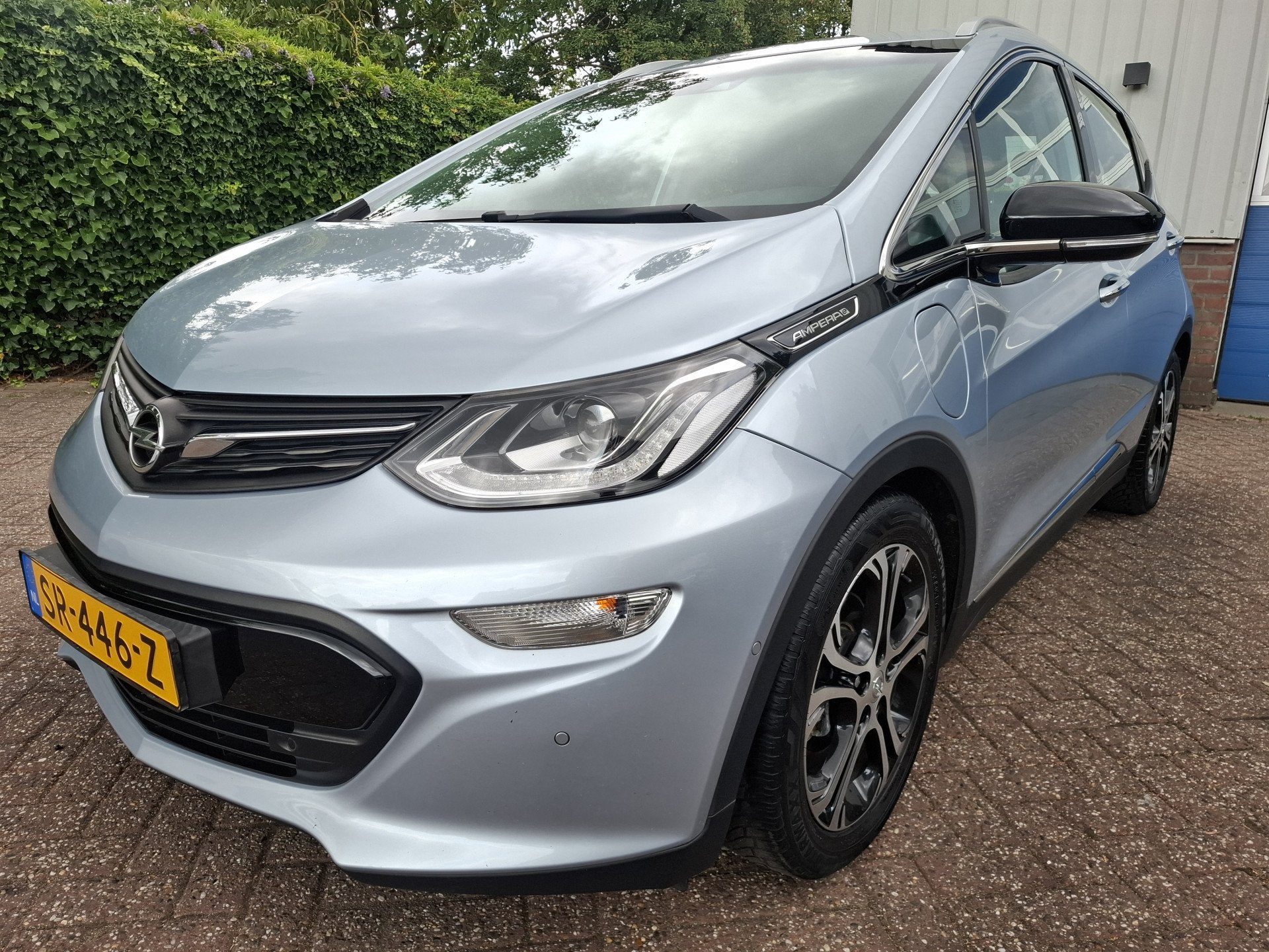Opel Ampera-E Business+ 60 kWh 11495.- INCL BTW 204PK, Auto's, Blauw, Leder, 204 pk, 555 min