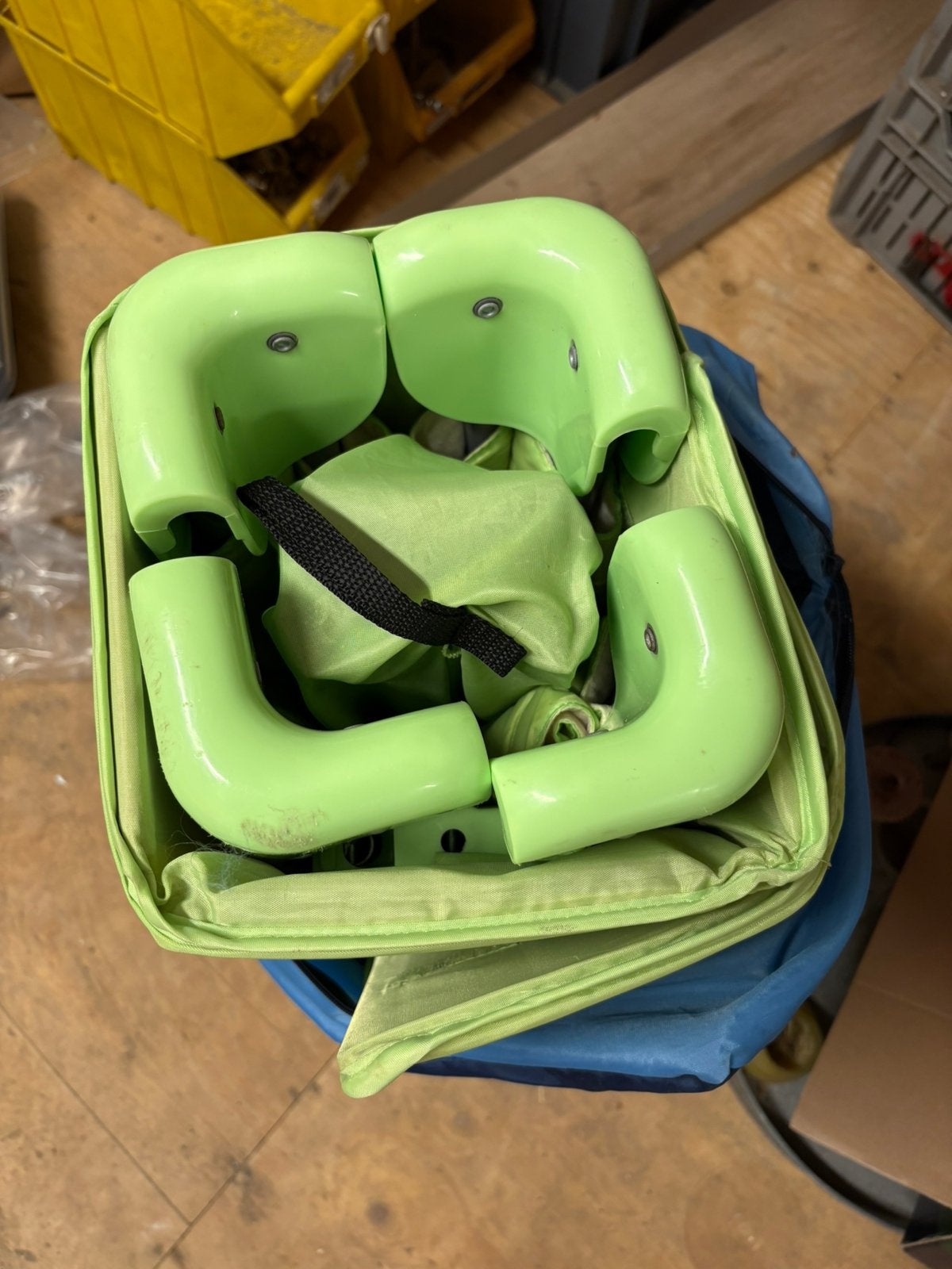 Campingbedje, Ophalen of Verzenden, Zo goed als nieuw, Minder dan 140 cm, Minder dan 70 cm