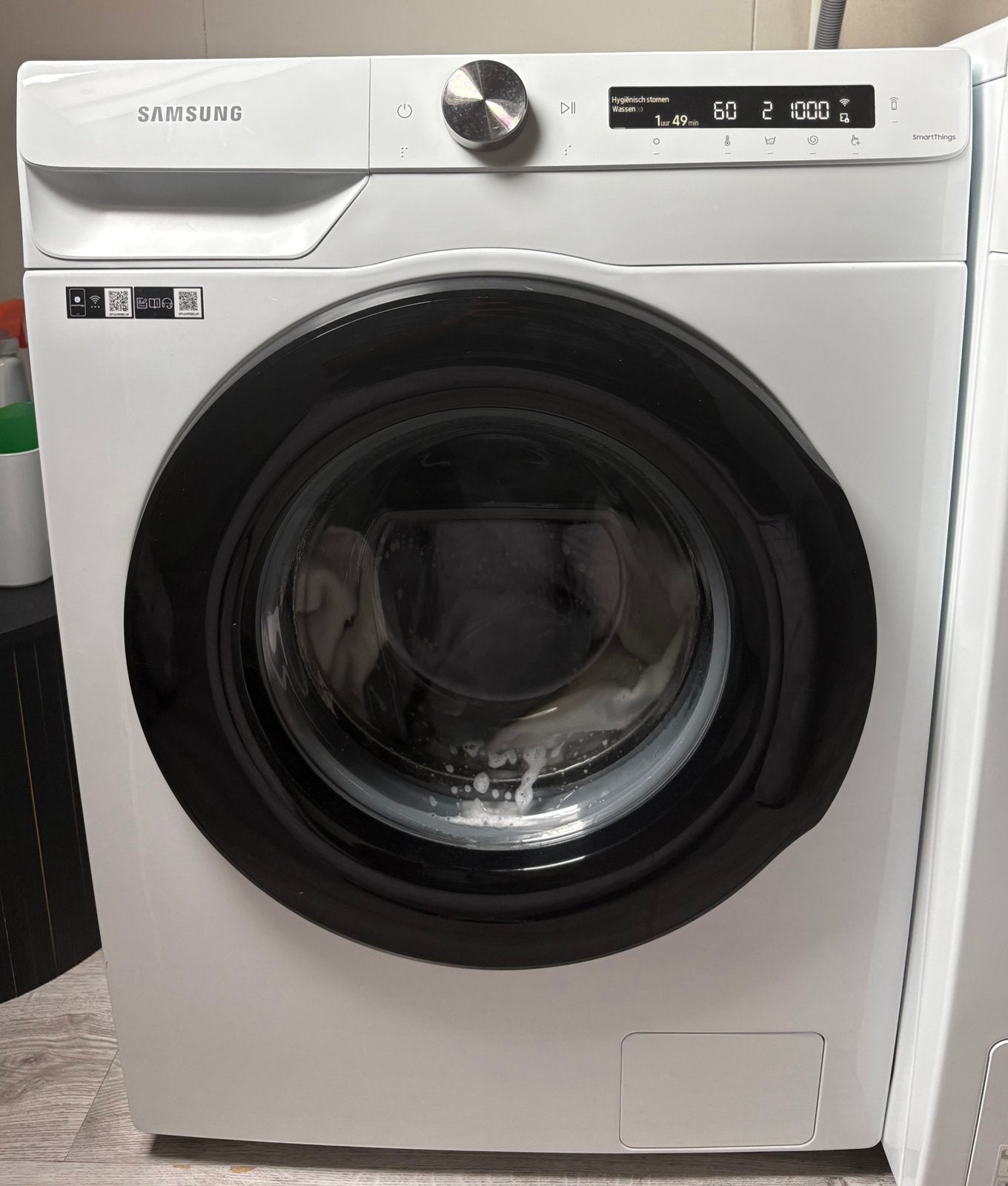 Samsung autodose 8 kilo, Witgoed en Apparatuur, Ophalen, Zo goed als nieuw, 1200 tot 1600 toeren