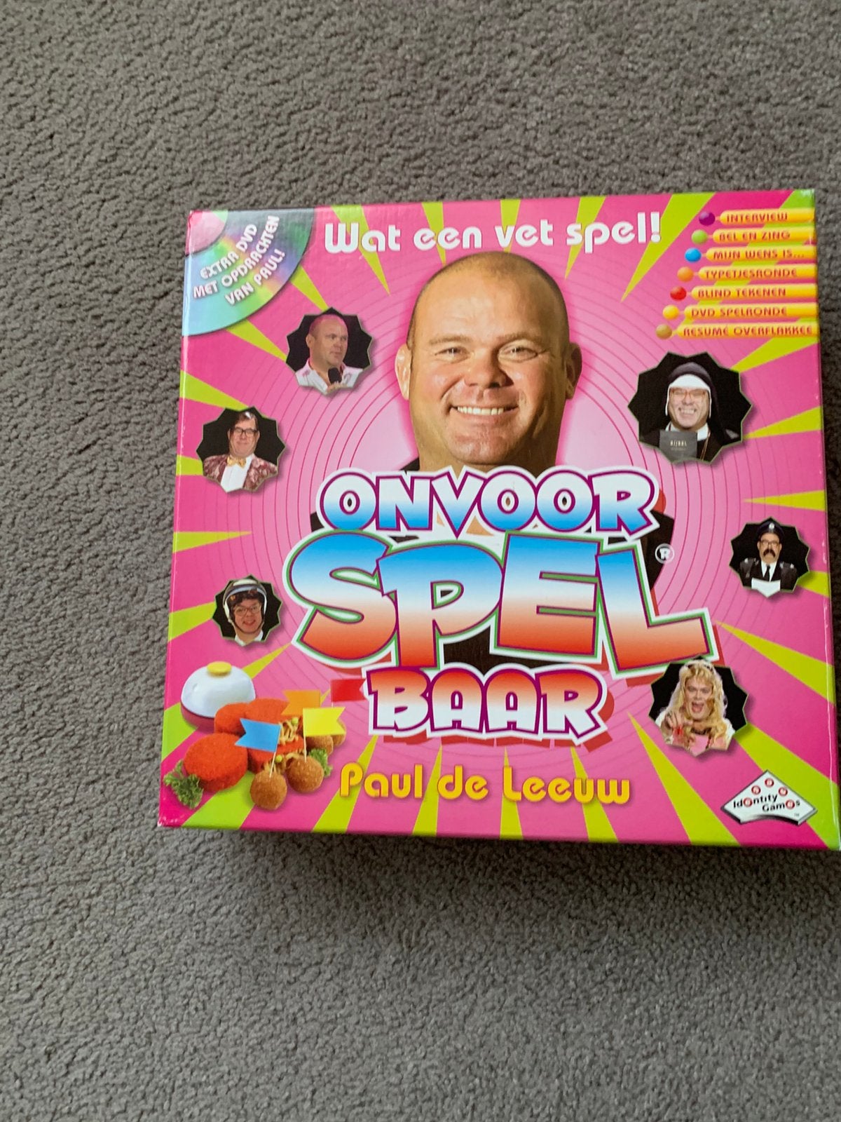 Onvoorspelbaar van Paul de Leeuw spel, Ophalen of Verzenden, Zo goed als nieuw