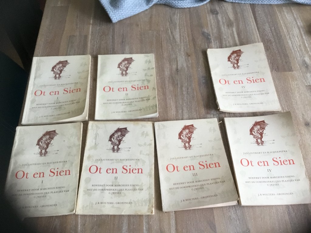 Ot en Sien, Boeken, Ophalen, Gelezen, Jan Ligthart en H. Scheepstra