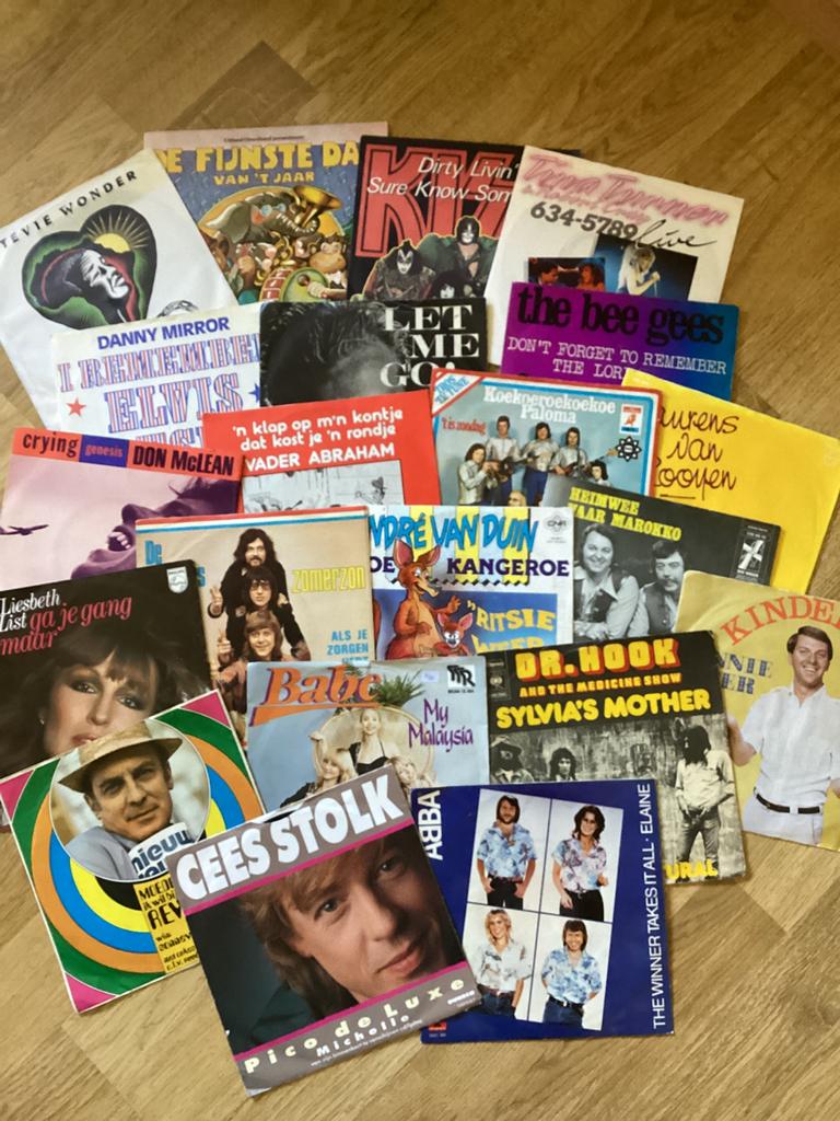 Diverse vinylsingles (21 stuks), Verzenden, Gebruikt, 7 inch, Single