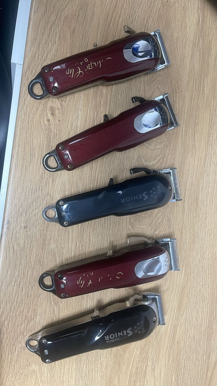 Barber Wahl tondeuse 5x, Ophalen of Verzenden, Zo goed als nieuw