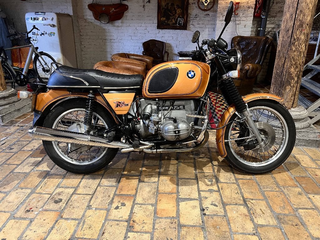 BMW 75/6 | 1974 | Top staat | origineel NL |, 750 cc, Cardan-aandrijving, 2 cilinders, Motorrijbewijs A