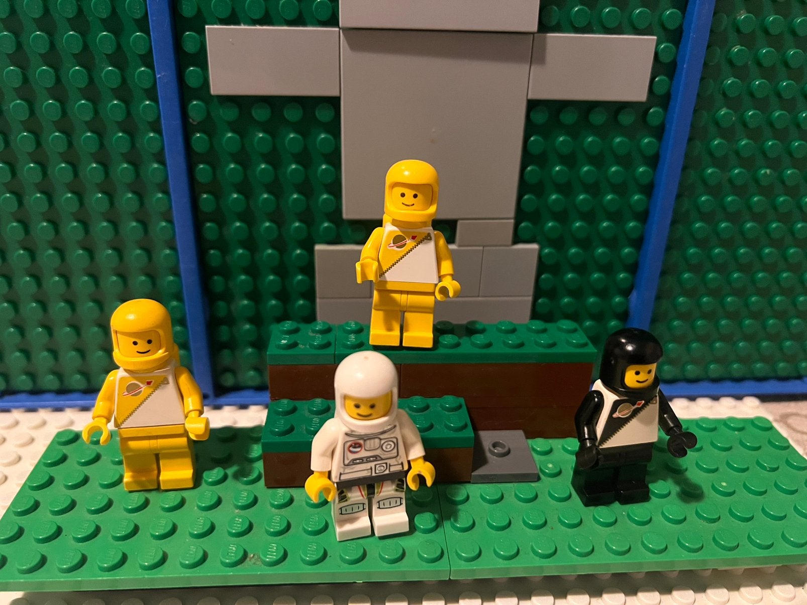 Lego classic space vintage minifiguren, Ophalen of Verzenden, Zo goed als nieuw