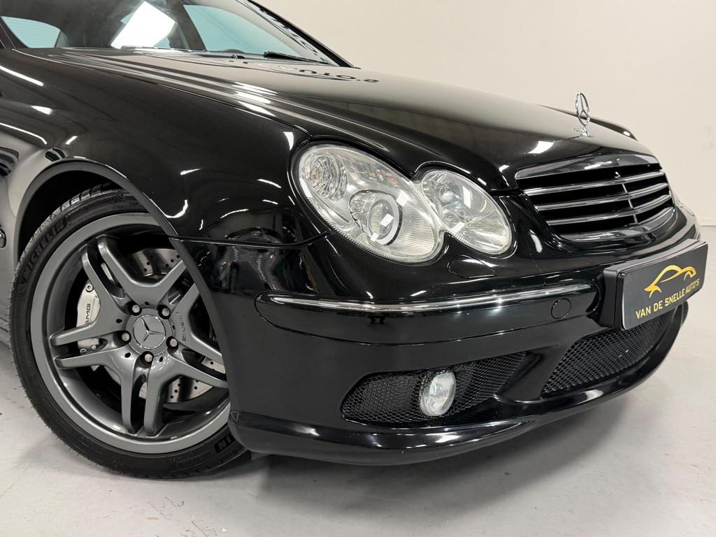 Mercedes-Benz C-klasse AMG 55 NIEUWSTAAT/UNIEK/ONDERHOUDSHIS, Auto's, Mercedes-Benz, Achterwielaandrijving, Gebruikt, 8 cilinders